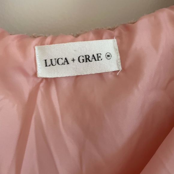 Luca and Grae white and pink fuzzy Sherpa - Picture 5 of 12